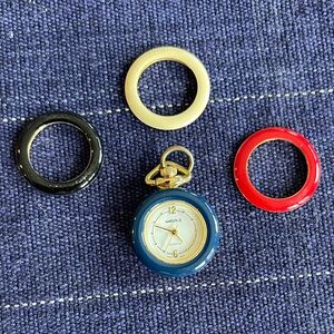 Quartz Watch-it Watch with Interchangeable Bezels